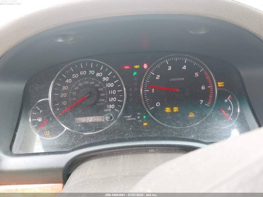 2004 Lexus Gx 470 VIN JTJBT20X940064601 IAAI salvage auction — NORMAL WEAR, Clear (Virginia), sold $2,000 on 2026-07-20 (photo 7)