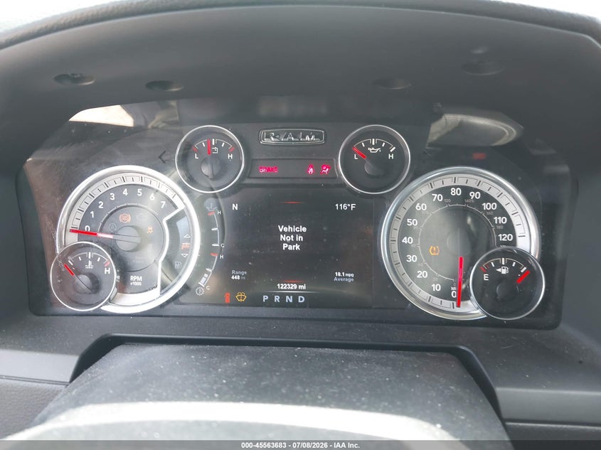2015 Ram 1500 VIN 1C6RR7MTXFS699555 IAAI salvage auction — FRONT END, Salvage Title, sold $3,400 on 2026-07-29 (photo 7)