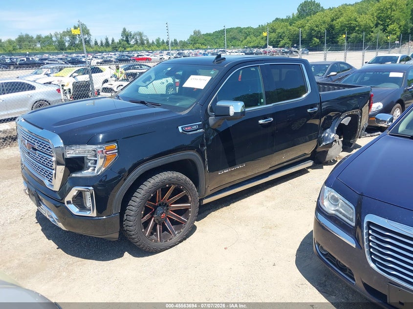 2019 Gmc SIERRA VIN 1GTU9FEL6KZ102267 IAAI salvage auction — REAR END, Salvage Title, sold $12,600 on 2026-08-19 (photo 2)