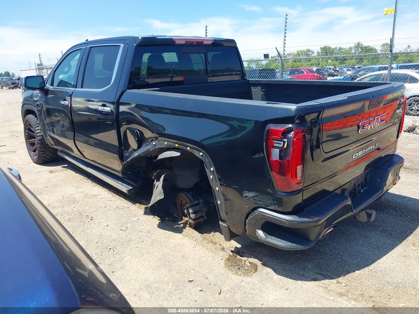 2019 Gmc SIERRA VIN 1GTU9FEL6KZ102267 IAAI salvage auction — REAR END, Salvage Title, sold $12,600 on 2026-08-19 (photo 3)