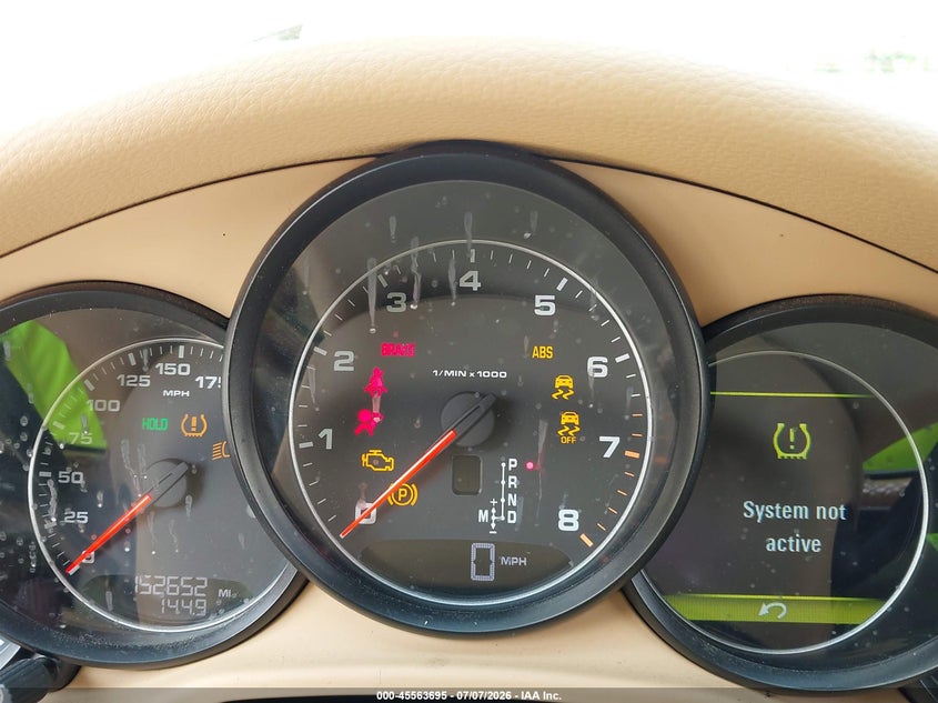 2012 Porsche Panamera VIN WP0AA2A73CL014003 IAAI salvage auction — ELECTRICAL, Salvage Title, sold $2,050 on 2026-07-14 (photo 7)