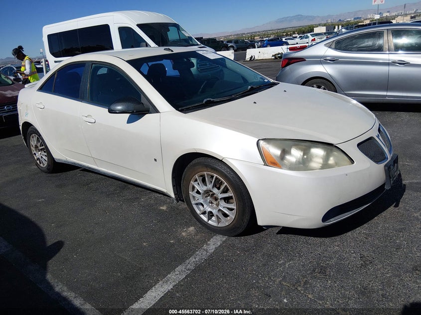 2008 Pontiac G6 VIN 1G2ZG57N184156350 IAAI salvage auction — FRONT & REAR, Salvage (Nevada), sold $100 on 2026-07-31 (photo 1)