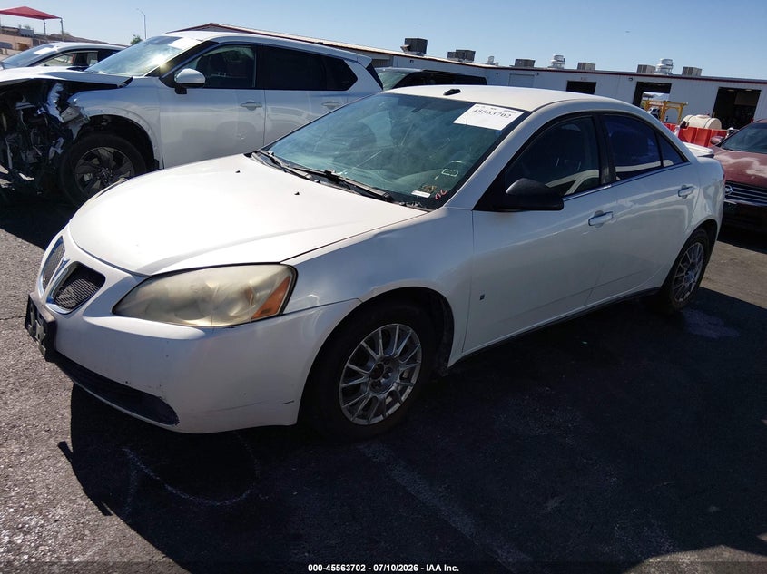 2008 Pontiac G6 VIN 1G2ZG57N184156350 IAAI salvage auction — FRONT & REAR, Salvage (Nevada), sold $100 on 2026-07-31 (photo 2)