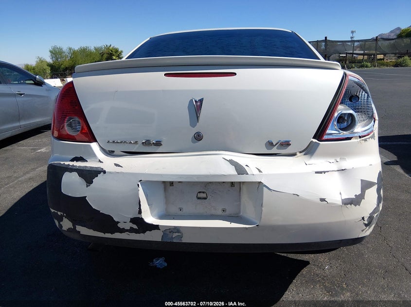 2008 Pontiac G6 VIN 1G2ZG57N184156350 IAAI salvage auction — FRONT & REAR, Salvage (Nevada), sold $100 on 2026-07-31 (photo 6)
