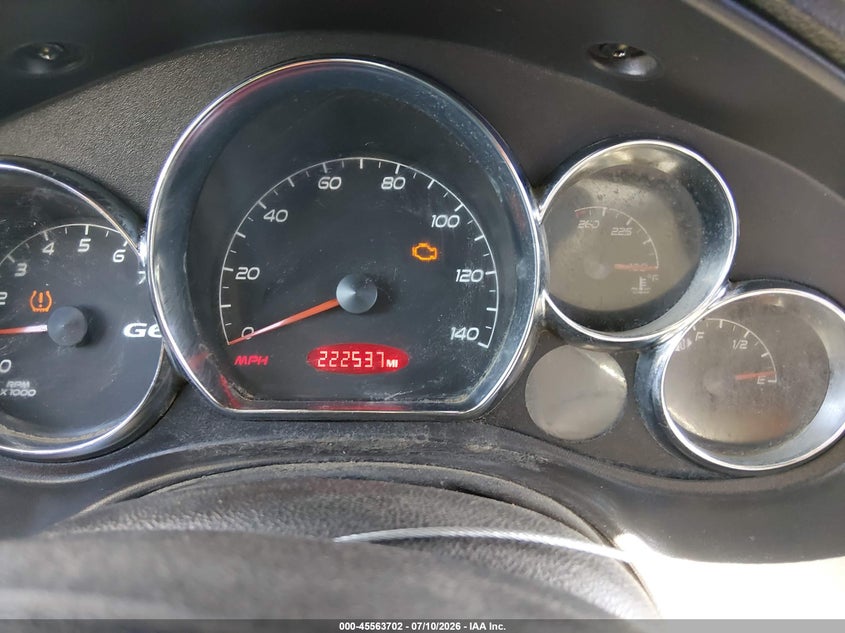 2008 Pontiac G6 VIN 1G2ZG57N184156350 IAAI salvage auction — FRONT & REAR, Salvage (Nevada), sold $100 on 2026-07-31 (photo 7)