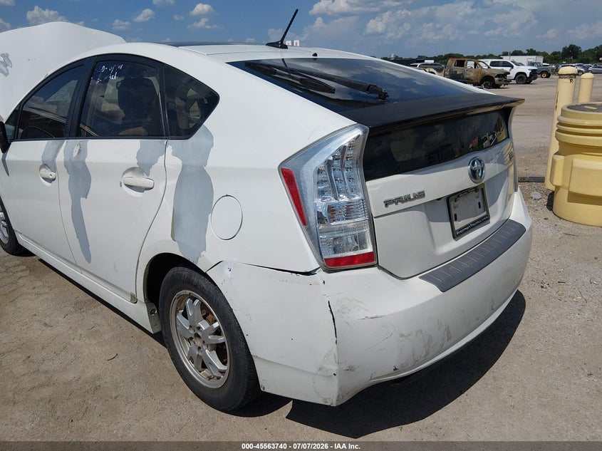 2010 Toyota Prius VIN JTDKN3DU7A0125880 IAAI salvage auction — NORMAL WEAR, Original (Texas), sold $25 on 2026-07-21 (photo 6)