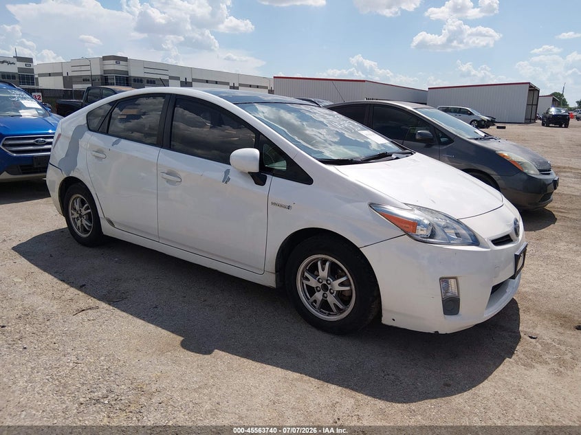 2010 Toyota Prius VIN JTDKN3DU7A0125880 IAAI salvage auction — NORMAL WEAR, Original (Texas), sold $25 on 2026-07-21 (photo 1)
