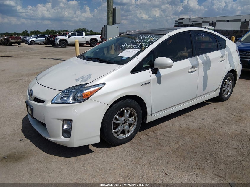 2010 Toyota Prius VIN JTDKN3DU7A0125880 IAAI salvage auction — NORMAL WEAR, Original (Texas), sold $25 on 2026-07-21 (photo 2)