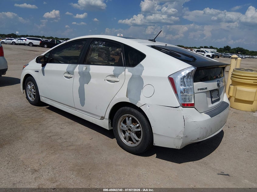 2010 Toyota Prius VIN JTDKN3DU7A0125880 IAAI salvage auction — NORMAL WEAR, Original (Texas), sold $25 on 2026-07-21 (photo 3)