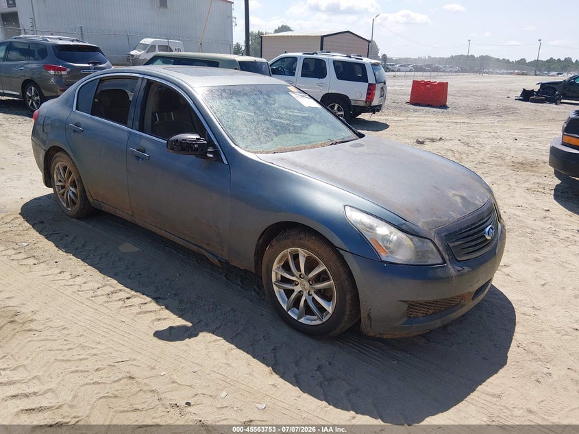 2008 Infiniti G35 VIN JNKBV61F58M275012 IAAI salvage auction — NORMAL WEAR, Clear (Georgia), sold $275 on 2026-07-30 (photo 1)