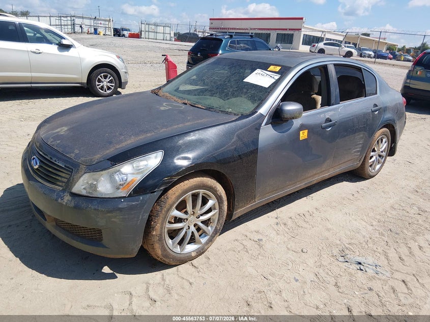 2008 Infiniti G35 VIN JNKBV61F58M275012 IAAI salvage auction — NORMAL WEAR, Clear (Georgia), sold $275 on 2026-07-30 (photo 2)