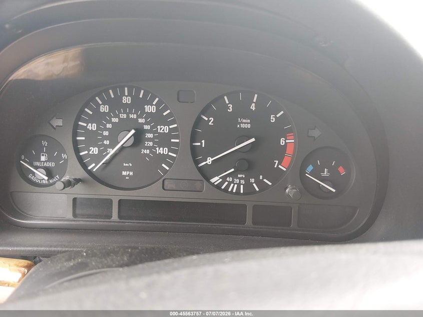 1999 BMW 7 series VIN WBAGG8339XDN73624 IAAI salvage auction — NORMAL WEAR, Clear-Endorsement (Wisconsin), sold $1,050 on 2026-07-30 (photo 7)