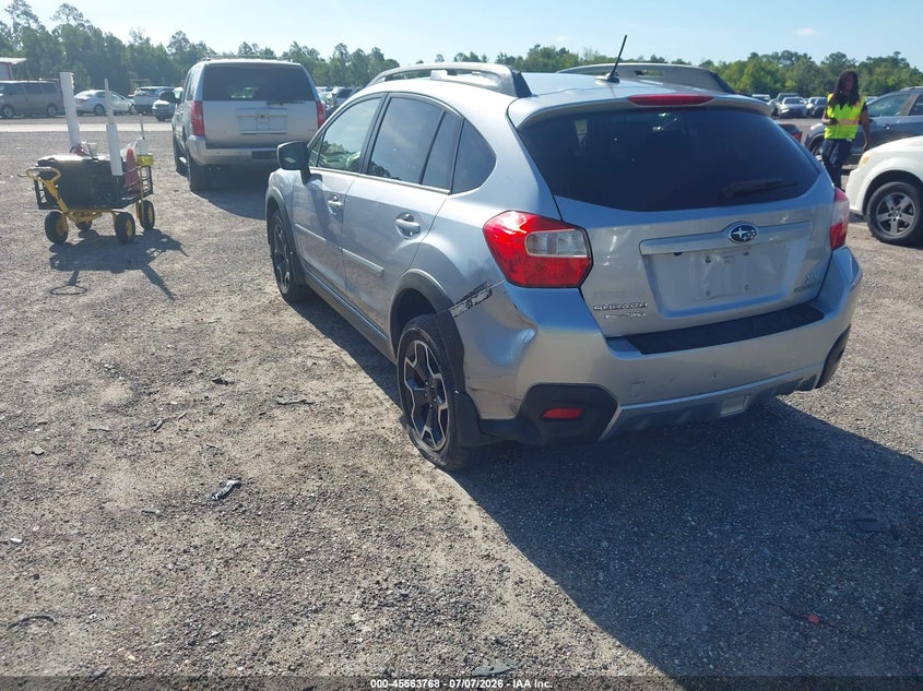 2014 Subaru Xv VIN JF2GPAKC6E8321381 IAAI salvage auction — LEFT REAR, Salvage Title, sold $900 on 2026-07-21 (photo 3)
