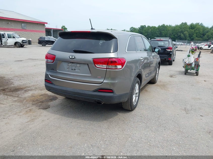 2018 Kia Sorento VIN 5XYPG4A30JG407953 IAAI salvage auction — NORMAL WEAR, Salvage Title, sold $1,500 on 2026-07-30 (photo 4)