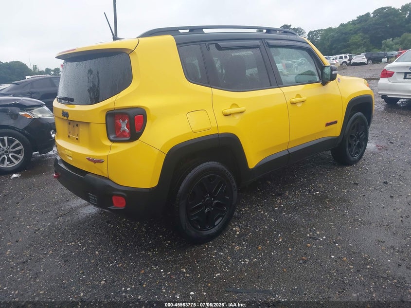 2018 Jeep Renegade VIN ZACCJBCBXJPH42159 IAAI salvage auction — NORMAL WEAR, Clear (New York), sold $4,675 on 2026-07-14 (photo 4)