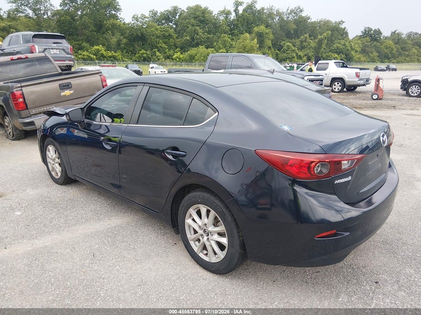 2016 Mazda 3 VIN 3MZBM1U71GM315324 IAAI salvage auction — FRONT END, Salvage (Louisiana), sold $925 on 2026-07-18 (photo 3)