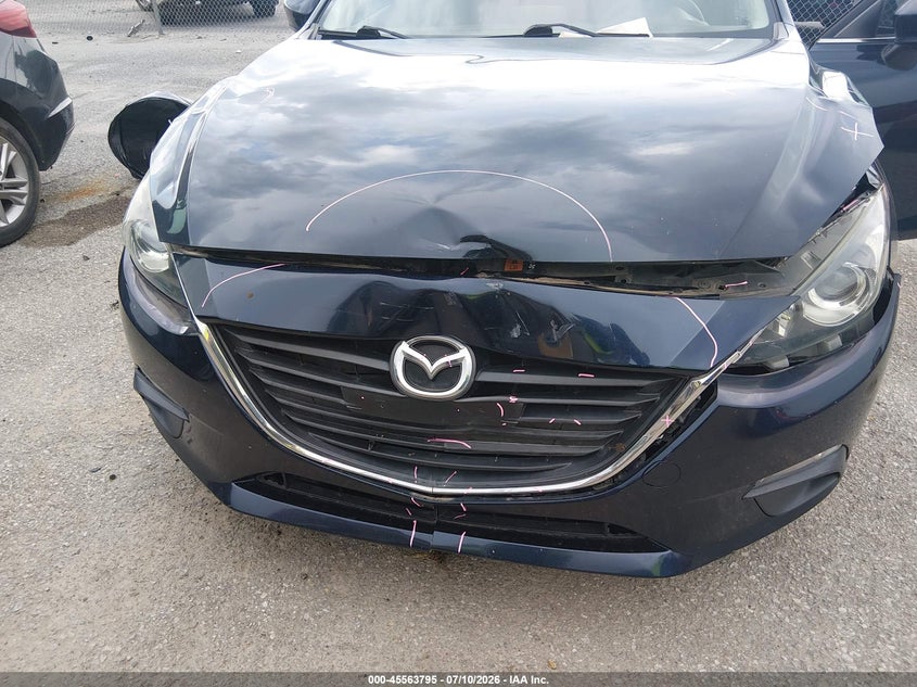 2016 Mazda 3 VIN 3MZBM1U71GM315324 IAAI salvage auction — FRONT END, Salvage (Louisiana), sold $925 on 2026-07-18 (photo 6)