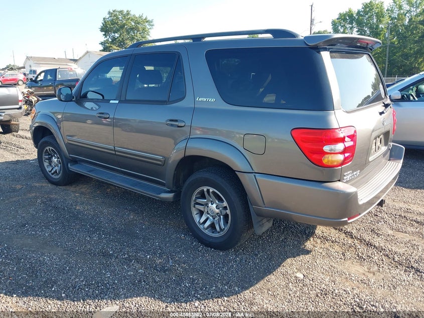 2003 Toyota Sequoia VIN 5TDZT38A03S193037 IAAI salvage auction — RIGHT FRONT, Salvage (South Carolina), sold $1,300 on 2026-07-28 (photo 3)