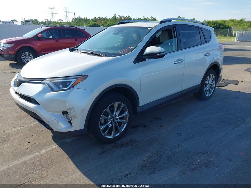 2016 Toyota Rav 4 VIN JTMYFREV5GD089044 IAAI salvage auction — REAR END, Rebuildable (Florida), sold $6,100 on 2026-07-26 (photo 2)