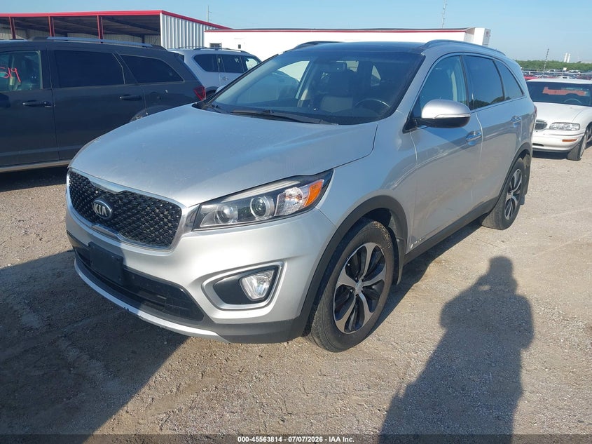 2016 Kia Sorento VIN 5XYPHDA51GG177668 IAAI salvage auction — HAIL, Certificate Of Title (Nebraska), sold $1,500 on 2026-07-16 (photo 2)