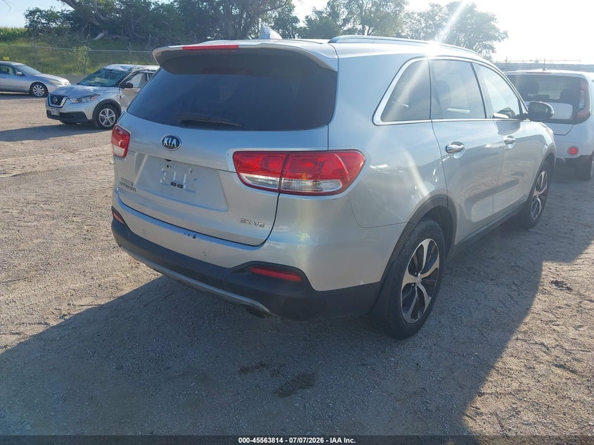 2016 Kia Sorento VIN 5XYPHDA51GG177668 IAAI salvage auction — HAIL, Certificate Of Title (Nebraska), sold $1,500 on 2026-07-16 (photo 4)