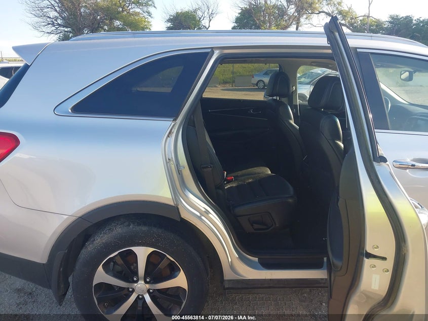 2016 Kia Sorento VIN 5XYPHDA51GG177668 IAAI salvage auction — HAIL, Certificate Of Title (Nebraska), sold $1,500 on 2026-07-16 (photo 8)