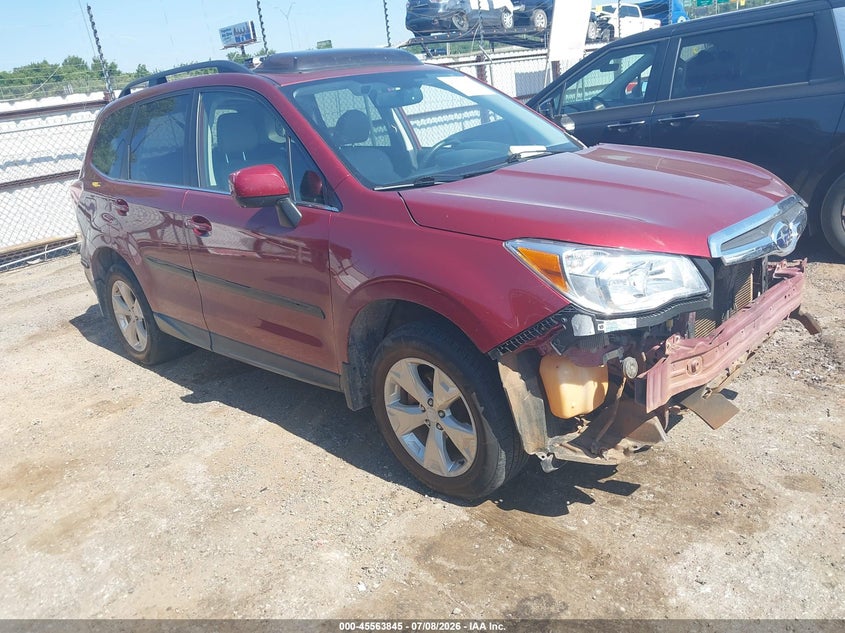 2016 Subaru Forester VIN JF2SJARC8GH530920 IAAI salvage auction — FRONT END, Salvage (Oklahoma), sold $25 on 2026-07-29 (photo 1)