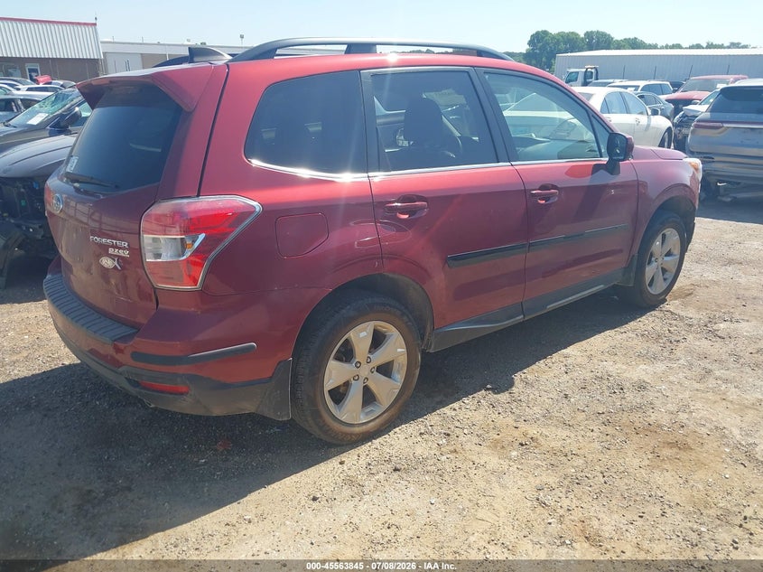 2016 Subaru Forester VIN JF2SJARC8GH530920 IAAI salvage auction — FRONT END, Salvage (Oklahoma), sold $25 on 2026-07-29 (photo 4)