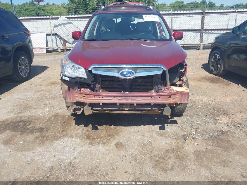 2016 Subaru Forester VIN JF2SJARC8GH530920 IAAI salvage auction — FRONT END, Salvage (Oklahoma), sold $25 on 2026-07-29 (photo 6)