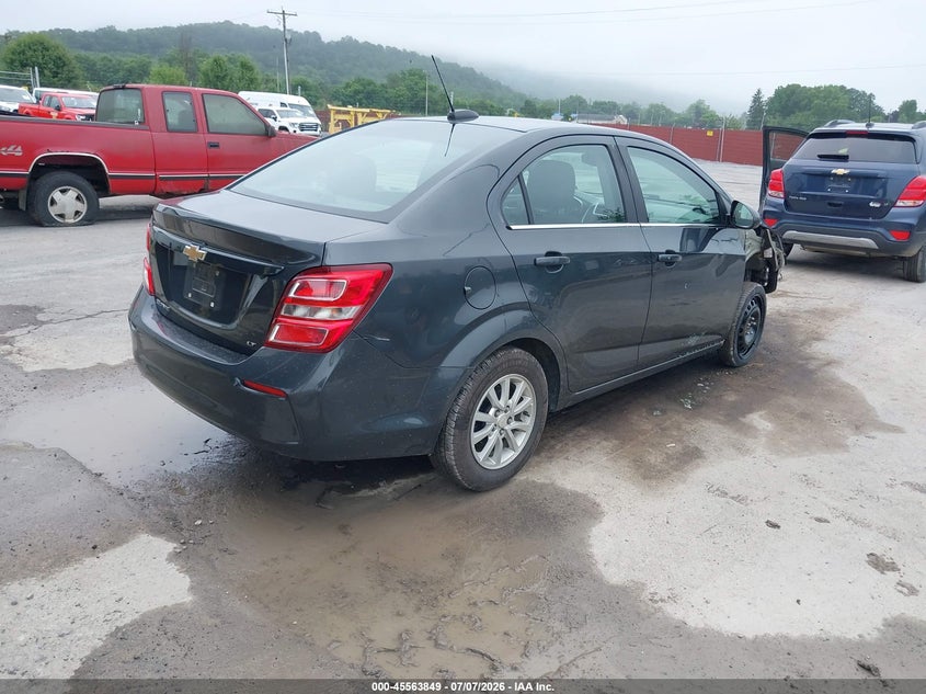 2019 Chevrolet SONIC VIN 1G1JD5SBXK4109395 IAAI salvage auction — FRONT END, Salvage (Pennsylvania), sold $400 on 2026-07-22 (photo 4)