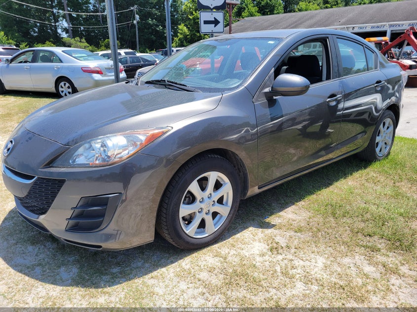 2010 Mazda 3 VIN JM1BL1SF0A1233170 IAAI salvage auction — NORMAL WEAR, Salvage Rebuilt (North Carolina), sold $225 on 2026-07-28 (photo 1)