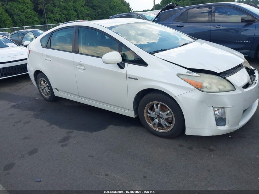 2011 Toyota Prius VIN JTDKN3DUXB5330291 IAAI salvage auction — NORMAL WEAR, Clear (North Carolina), sold $1,300 on 2026-07-15 (photo 1)