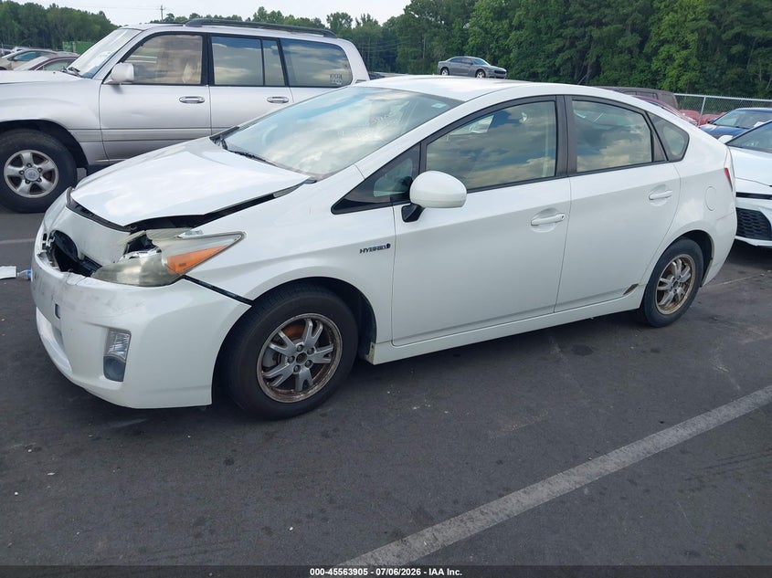 2011 Toyota Prius VIN JTDKN3DUXB5330291 IAAI salvage auction — NORMAL WEAR, Clear (North Carolina), sold $1,300 on 2026-07-15 (photo 2)