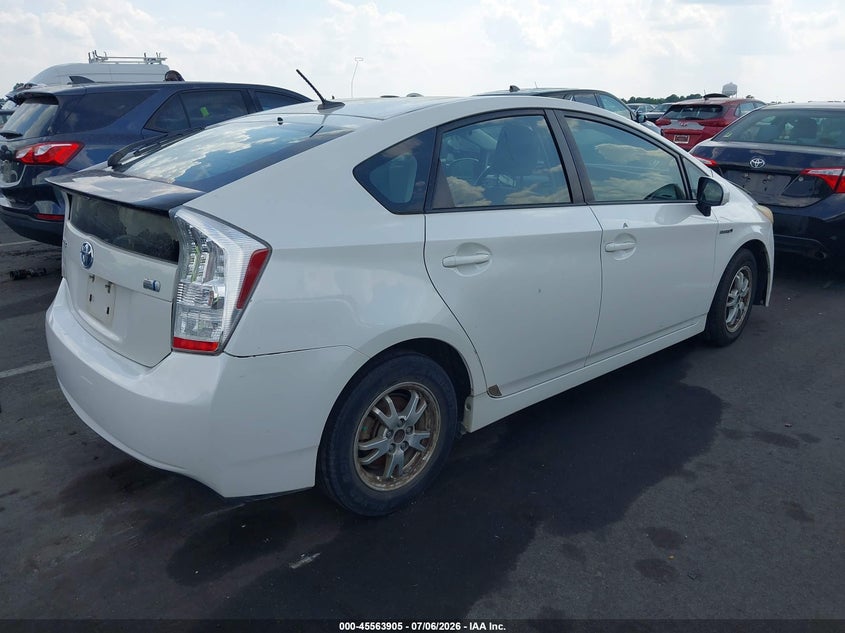 2011 Toyota Prius VIN JTDKN3DUXB5330291 IAAI salvage auction — NORMAL WEAR, Clear (North Carolina), sold $1,300 on 2026-07-15 (photo 4)
