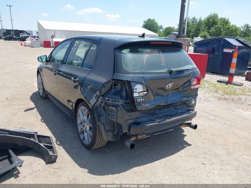 2014 Volkswagen Gti VIN WVWGD7AJ1EW000130 IAAI salvage auction — REAR END, Salvage (Iowa), sold $25 on 2026-07-29 (photo 3)