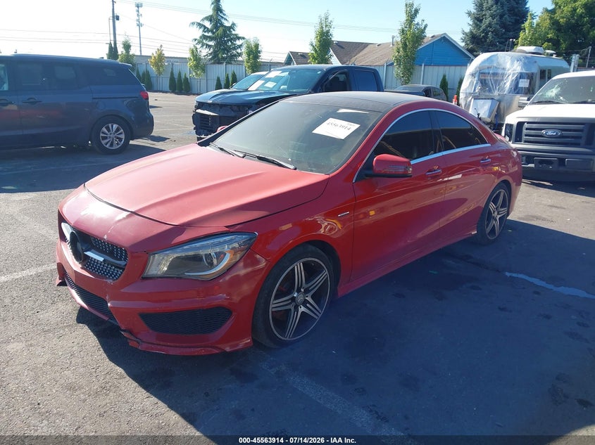 2016 Mercedes-benz Cla-klasse VIN WDDSJ4EB6GN386935 IAAI salvage auction — FRONT END, Lien Papers (Oregon), sold $1,800 on 2026-07-24 (photo 2)