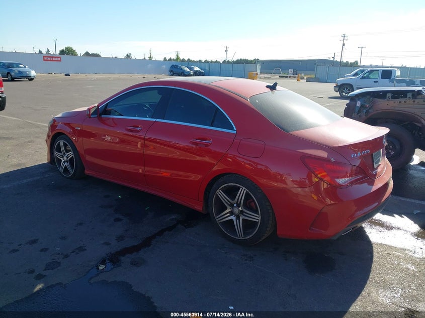 2016 Mercedes-benz Cla-klasse VIN WDDSJ4EB6GN386935 IAAI salvage auction — FRONT END, Lien Papers (Oregon), sold $1,800 on 2026-07-24 (photo 3)