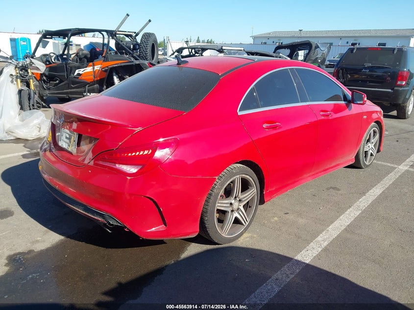 2016 Mercedes-benz Cla-klasse VIN WDDSJ4EB6GN386935 IAAI salvage auction — FRONT END, Lien Papers (Oregon), sold $1,800 on 2026-07-24 (photo 4)