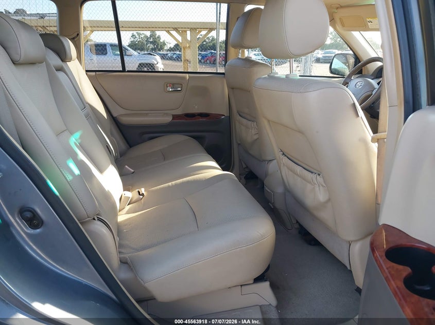 2006 Toyota Highlander hybrid VIN JTEEW21A960019559 IAAI salvage auction — ELECTRICAL, Clear (Florida), sold $800 on 2026-07-08 (photo 8)