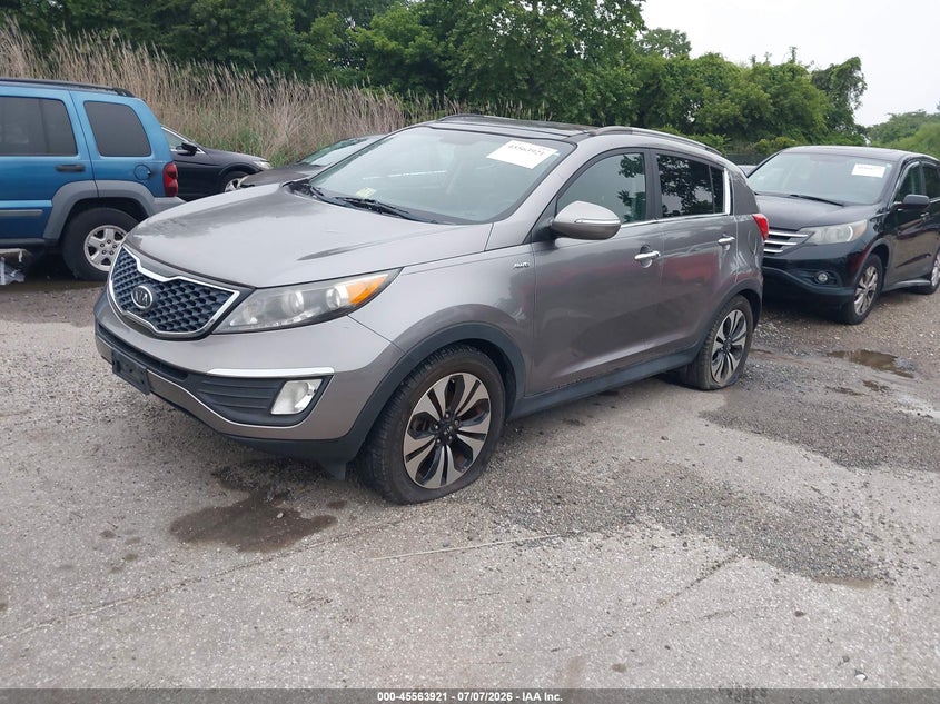 2011 Kia Sportage VIN KNDPCCA64B7168535 IAAI salvage auction — NORMAL WEAR, Clear (Maryland), sold $800 on 2026-07-23 (photo 2)