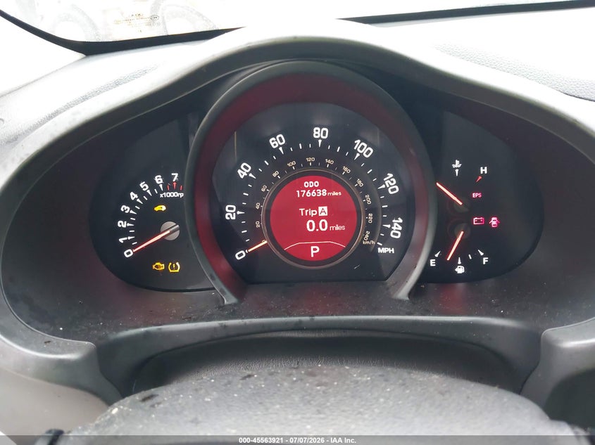 2011 Kia Sportage VIN KNDPCCA64B7168535 IAAI salvage auction — NORMAL WEAR, Clear (Maryland), sold $800 on 2026-07-23 (photo 7)
