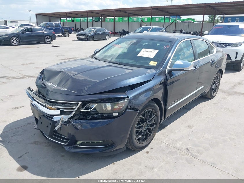 2014 Chevrolet Impala VIN 2G1155S38E9171403 IAAI salvage auction — FRONT END, Salvage (Texas), sold $975 on 2026-07-22 (photo 2)