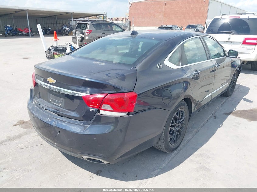 2014 Chevrolet Impala VIN 2G1155S38E9171403 IAAI salvage auction — FRONT END, Salvage (Texas), sold $975 on 2026-07-22 (photo 4)