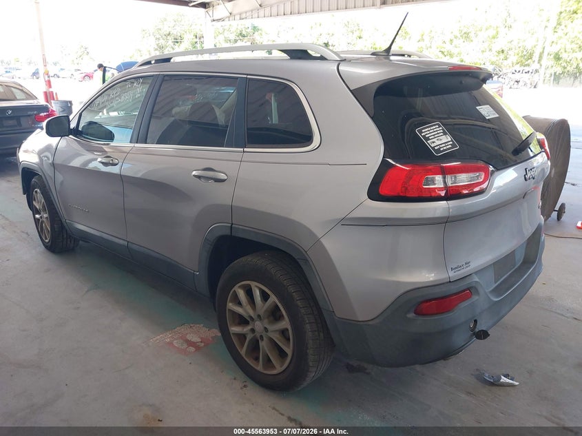 2018 Jeep Cherokee VIN 1C4PJLCB5JD531179 IAAI salvage auction — FRONT END, Rebuildable (Florida), sold $1,275 on 2026-08-16 (photo 3)