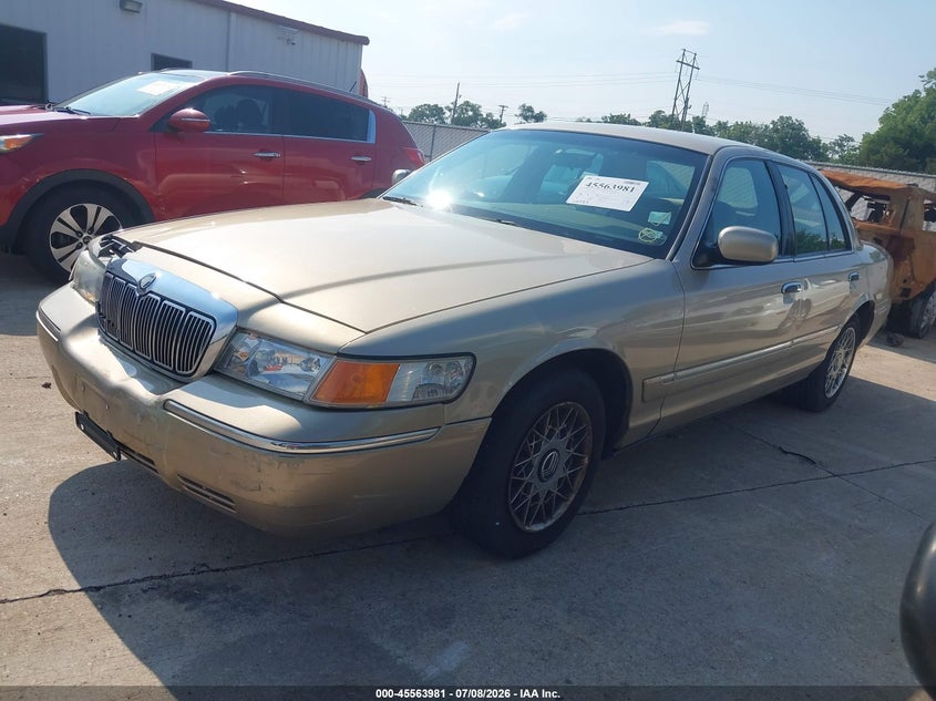2000 Mercury Grand marquis VIN 2MEFM74W1YX714916 IAAI salvage auction — NORMAL WEAR, Clear (Missouri), sold $575 on 2026-07-21 (photo 2)