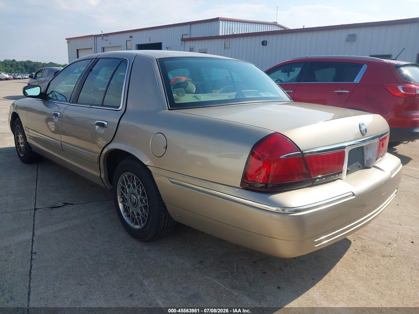 2000 Mercury Grand marquis VIN 2MEFM74W1YX714916 IAAI salvage auction — NORMAL WEAR, Clear (Missouri), sold $575 on 2026-07-21 (photo 3)