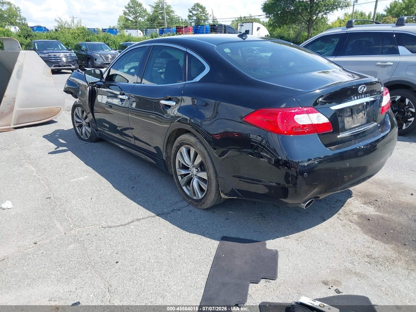 2013 Infiniti M VIN JN1BY1AP9DM511646 IAAI salvage auction — FRONT END, Salvage (North Carolina), sold $25 on 2026-07-29 (photo 3)