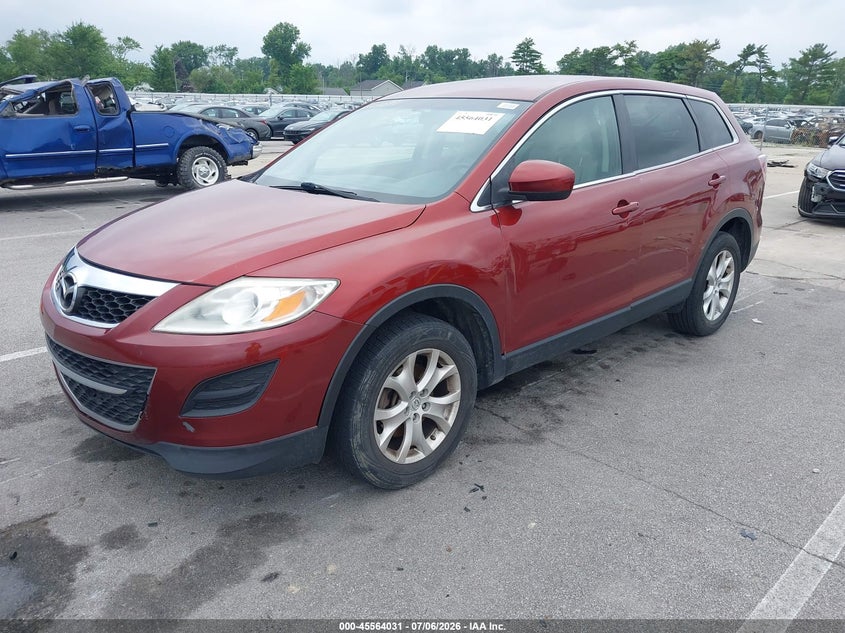 2011 Mazda Cx-9 VIN JM3TB3CA8B0322764 IAAI salvage auction — FRONT END, Clear (Indiana), sold $300 on 2026-07-09 (photo 2)