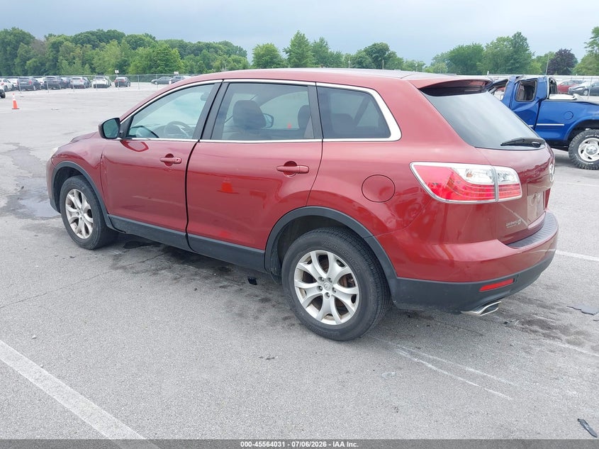 2011 Mazda Cx-9 VIN JM3TB3CA8B0322764 IAAI salvage auction — FRONT END, Clear (Indiana), sold $300 on 2026-07-09 (photo 3)