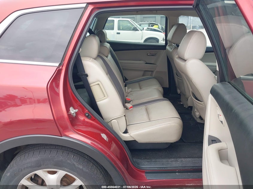 2011 Mazda Cx-9 VIN JM3TB3CA8B0322764 IAAI salvage auction — FRONT END, Clear (Indiana), sold $300 on 2026-07-09 (photo 8)